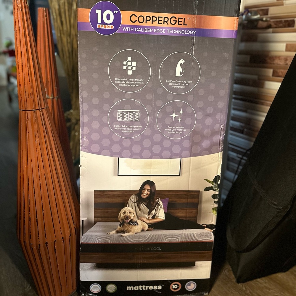 Brand new still in box queen size mattress